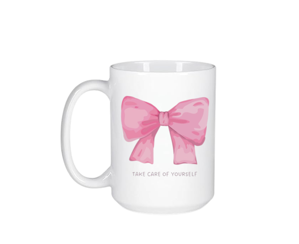 Pink Bow Mug