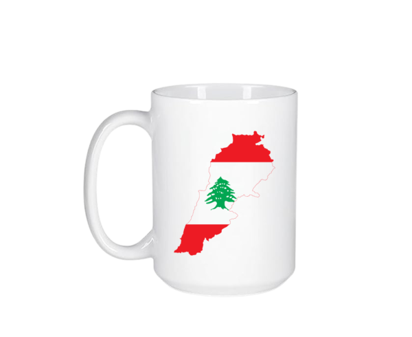 Lebanon Map Mug