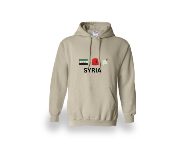 Syria Heritage Embroidered Hoodie - Image 3