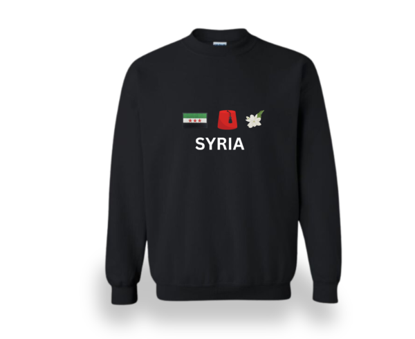 Syria Heritage Embroidered Crewneck