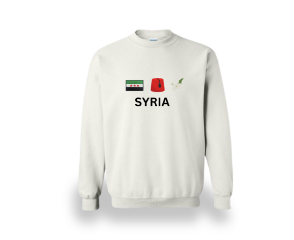 Syria Heritage Embroidered Crewneck - Image 3