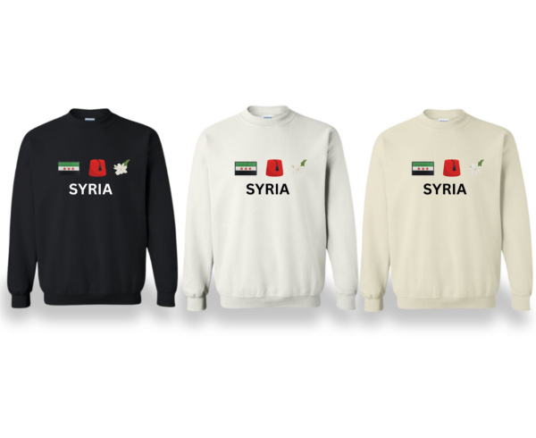 Syria Heritage Embroidered Crewneck - Image 4