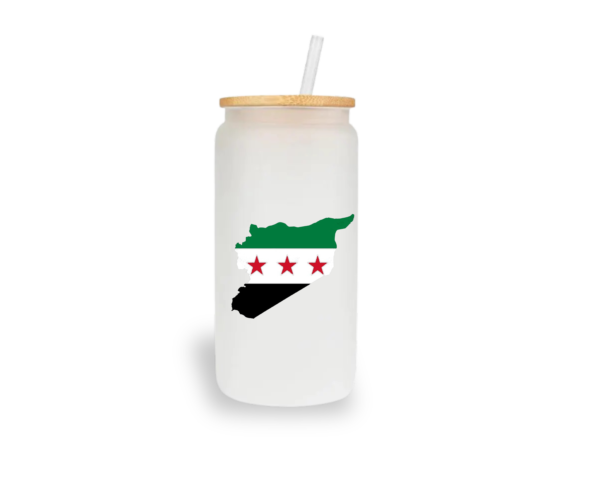 Syrian Pride Glass Mug