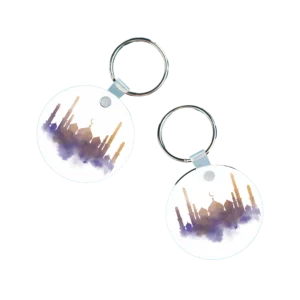 Elegant Mosque Design keychain